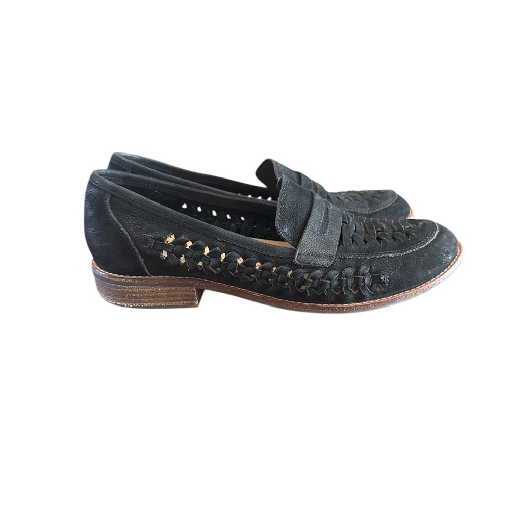 Earth Ella Woven Leather Penny Loafer Women’s 8 1/2 - Picture 3 of 6